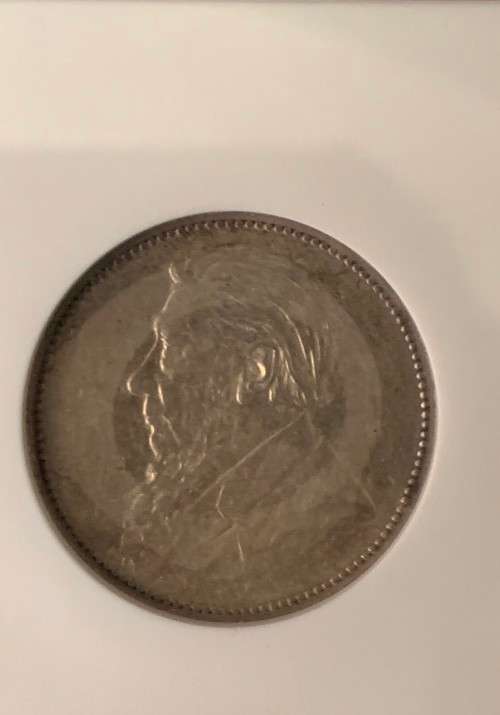 1895 ZAR 1 shilling XF40