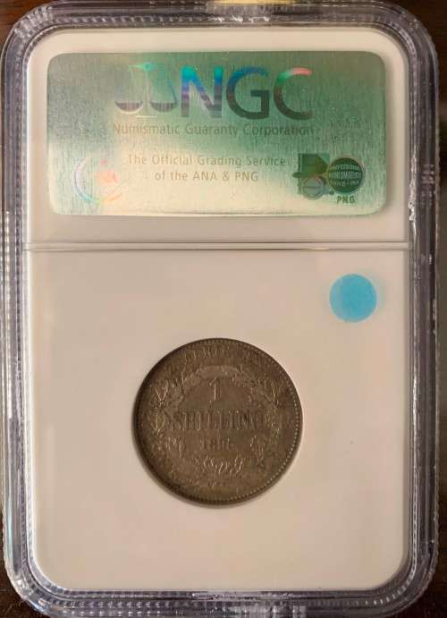 1895 ZAR 1 shilling XF40