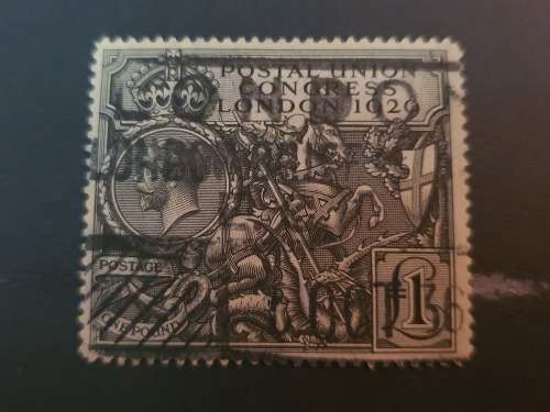 Great Britain PUC 1 Pound stamp