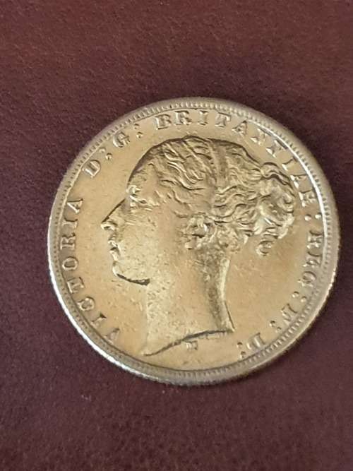 1876 Queen Vic Gold sovereign