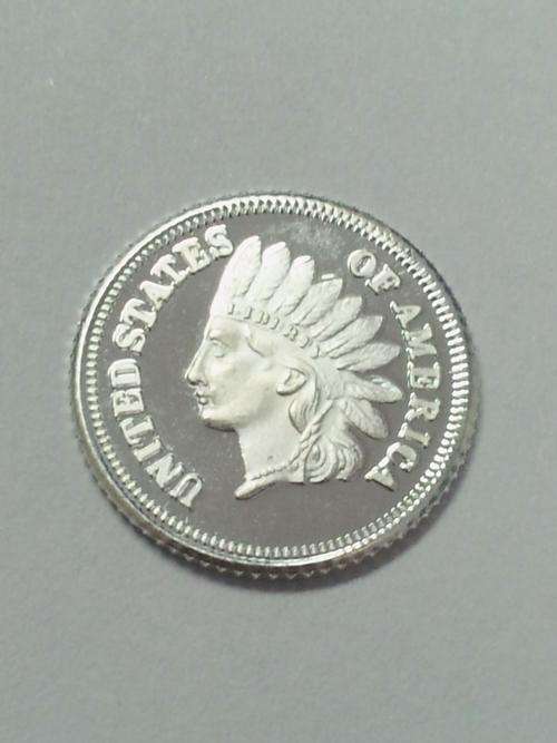 1 gram 999 fine Silver 1793 1 cent bullion investment round coin