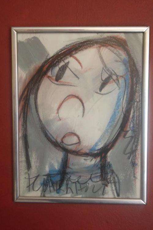 Claerhout mixed media - 27cm by 36cm!!