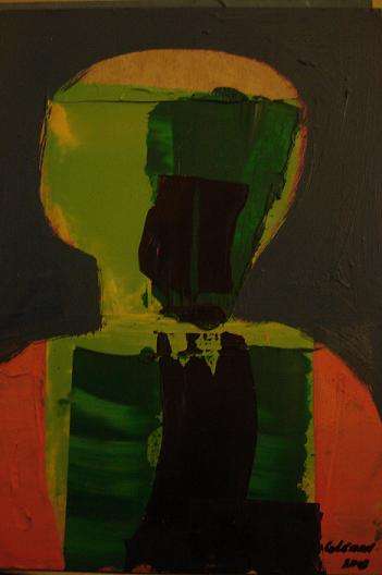 Trevor Coleman oil on board - 32cm by 22cm!