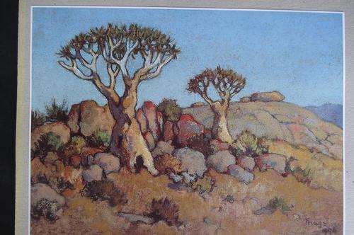 SIGNED PASTEL PRINT - CONRAD THEYS - HIGHEST QUALITY!!!!