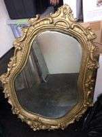 Decorative gold mirror