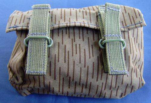 Original East German Army NVA Hand granade camo bag (0Y24)