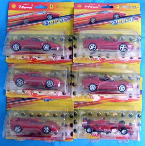6 new Ferrari Shell V -Power die-cast size 1:43  (15/36)