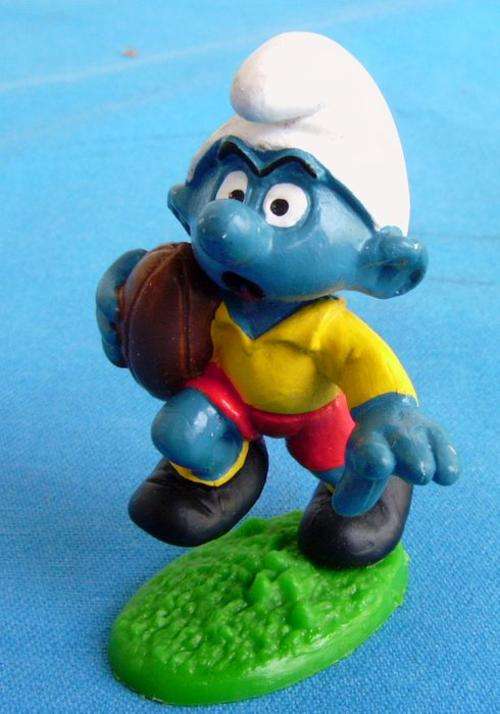 Rugby Smurfs Peyo Schleich Germany (20/42)