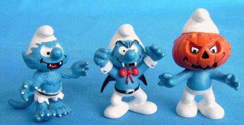 3 different Peyo Halloween Smurfs Schleich (21/27)