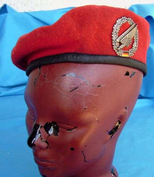 Original German Army Bundeswehr Paratrooper Beret (4c/2)