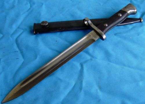 Original Chile Mauser Bayonet M1895 number matching by Weyersber Kirschbaum Solingen (4c/30)