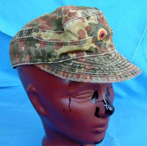 Original German Army Bundeswehr camo Cap size 59 (5c/11)