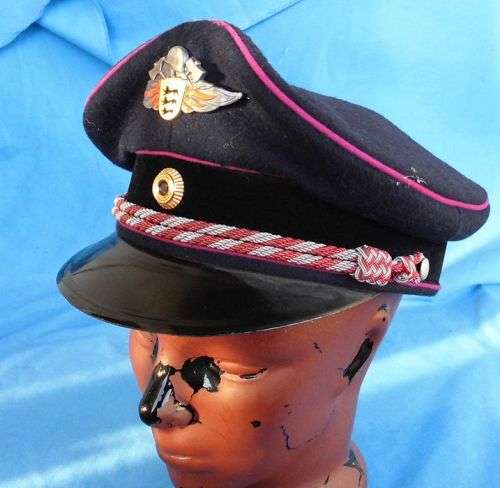 Original German  Fire Fighter Cap (7c/4)