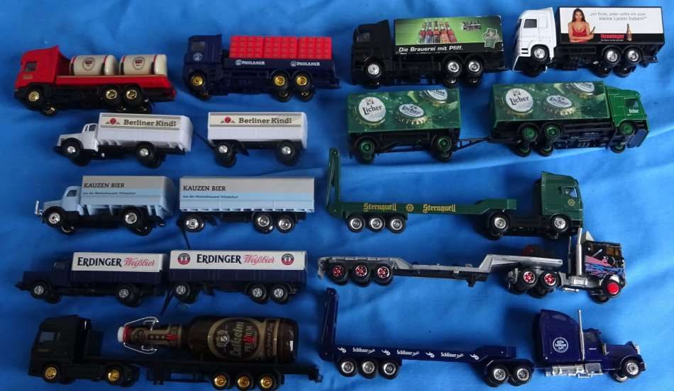 12 mini Trucks size 1:87 H0 (12c/4)