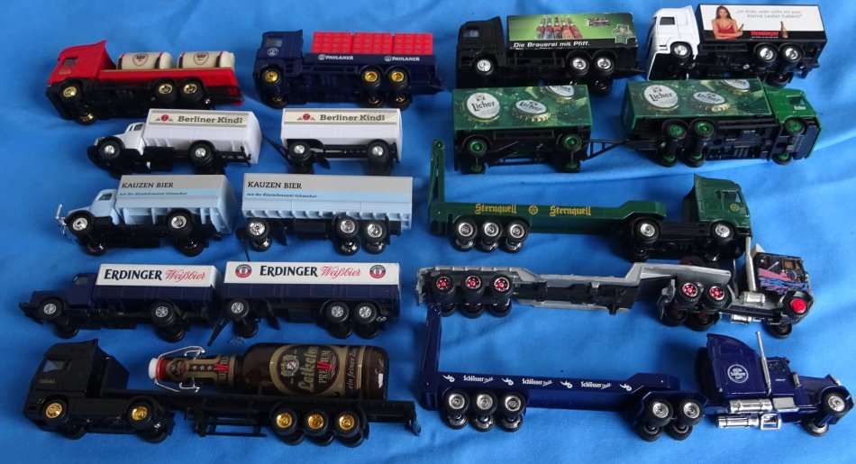 12 mini Trucks size 1:87 H0 (12c/4)