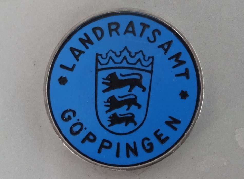 4 german car number plates  (13c/1)