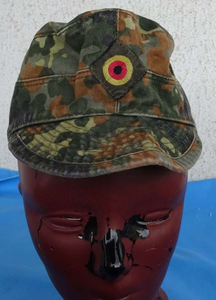 Original german Army Bundeswehr camo Cap size 56 (13c/6)