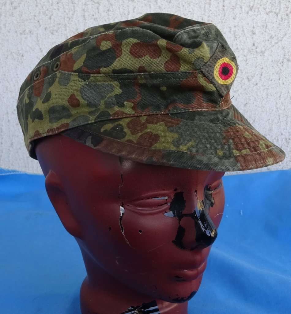 Original german Army Bundeswehr camo Cap size 63 (13c/5)