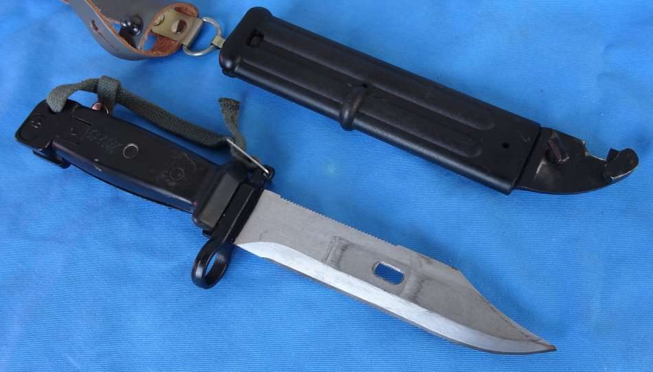 Original East German NVA AK 74  Bayonet number match (14c/12)