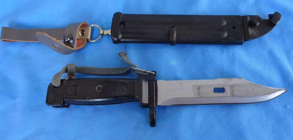Original East German NVA AK 74  Bayonet number match (14c/12)