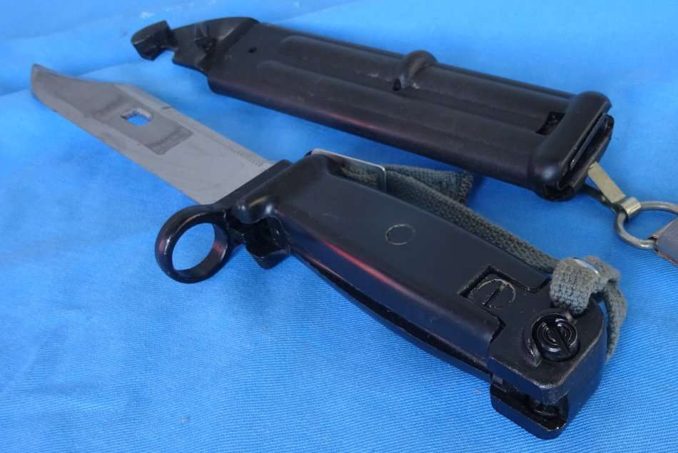 Original East German NVA AK 74  Bayonet number match (14c/12)