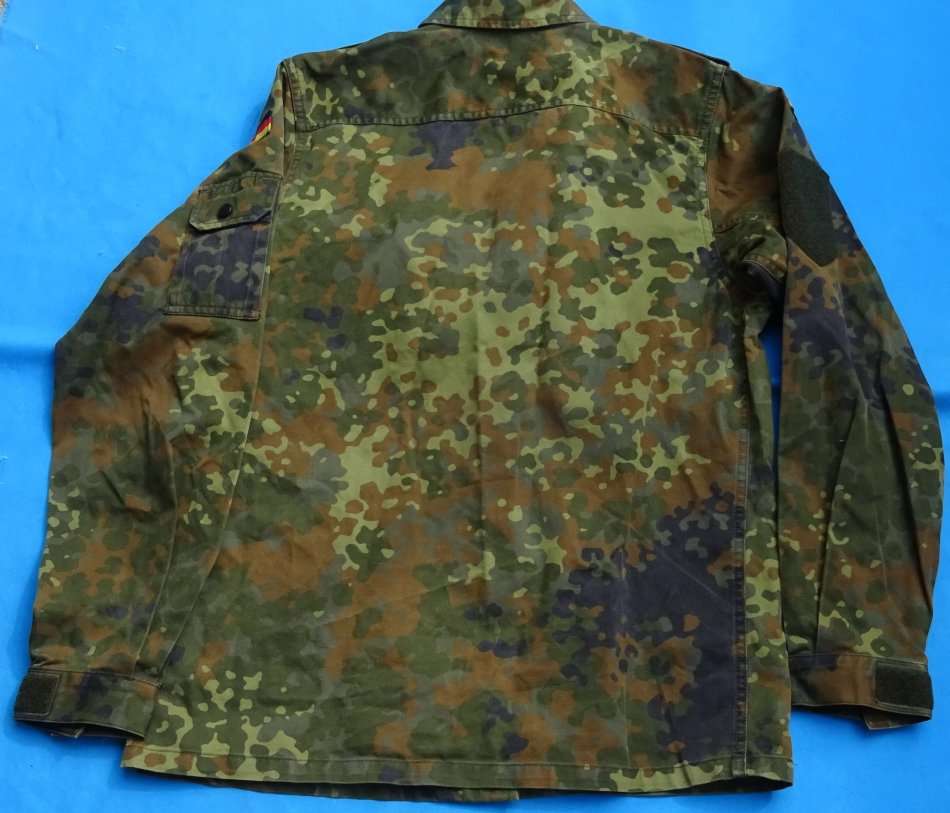 Original German Army Bundeswehr camo Shirt size XS (D2/7)