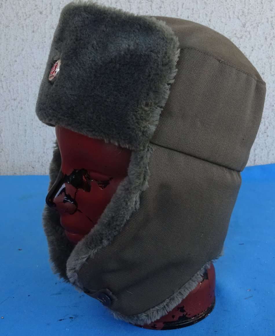 Original east German Army NVA winter Cap size 54 - 55 (D3/27)