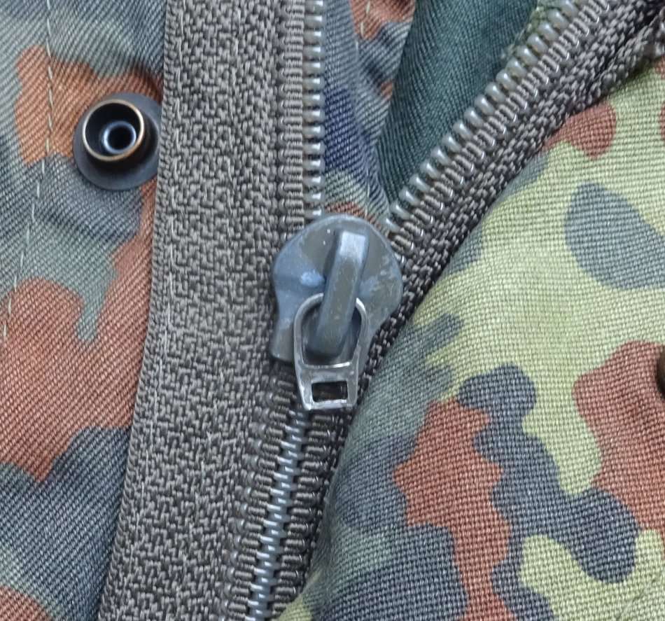 Original German Army Bundeswehr camo Shirt size L (BW size 14) (D4/2)