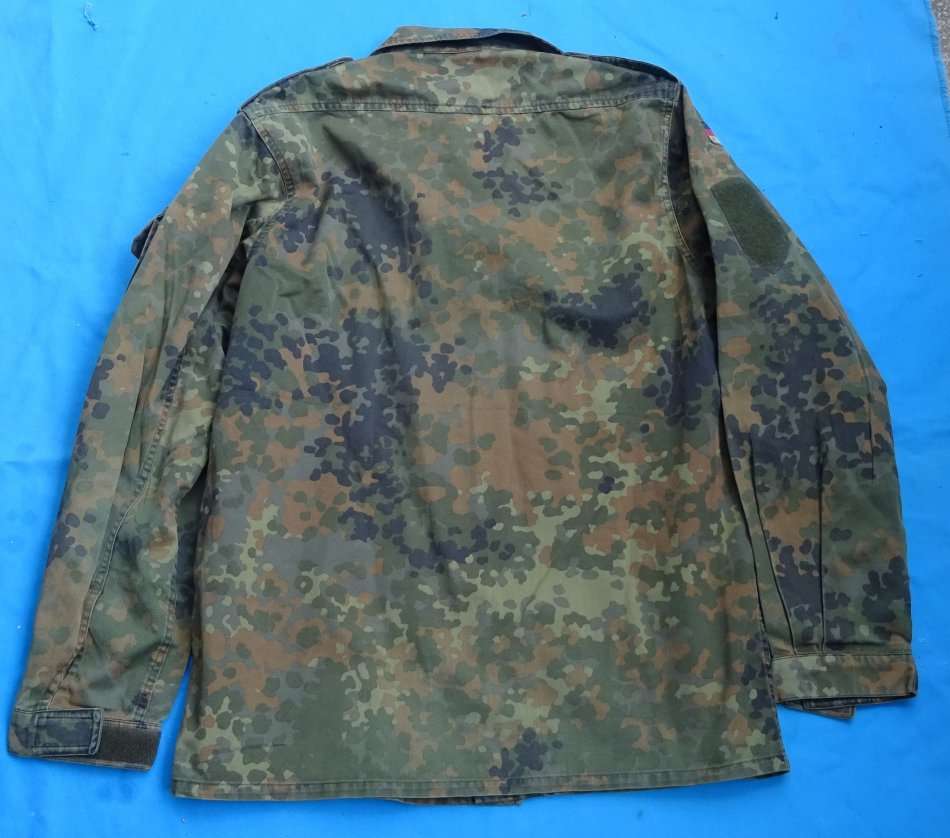 Original German Army Bundeswehr camo Shirt size s (BW size 6)