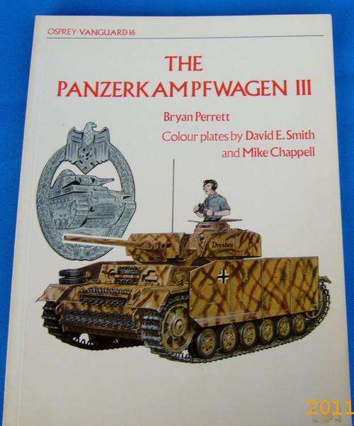 Book Osprey Vanguard 16 The Panzerkampfwagen III (0J06)