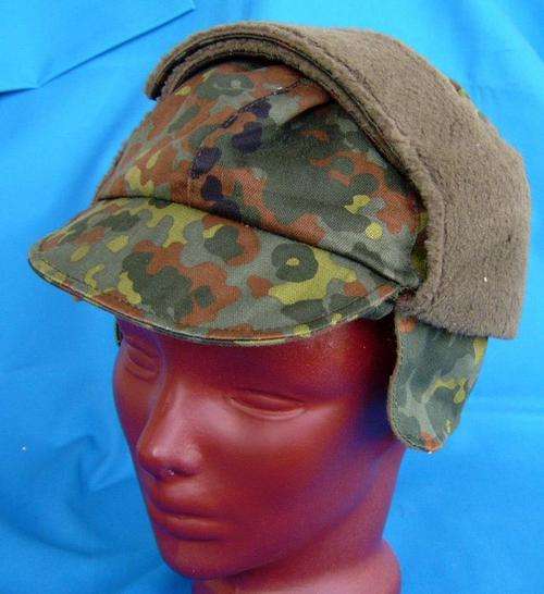 German Army Bundeswehr Flecktarn camo Winter cap size 59