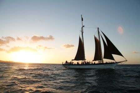 A sunset cruise in Table Bay by SATSA