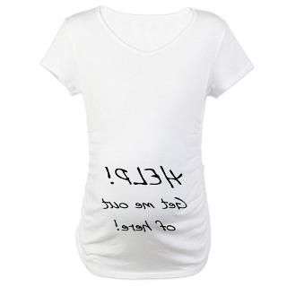 MATERNITY 'GET ME OUT OF HERE' T-SHIRT