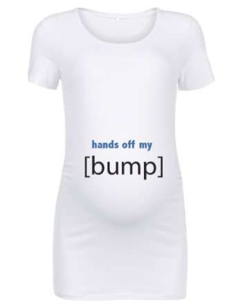 MATERNITY 'HANDS OFF' T-SHIRT