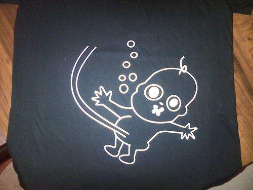 MATERNITY 'BABY UNDERWATER' T-SHIRT