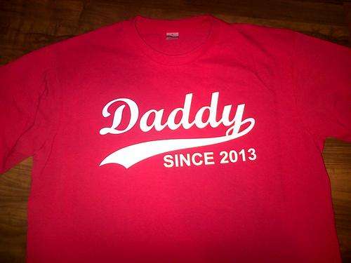 'DADDY' T-SHIRT - GREAT FOR NEW OR 1ST TIME DADS!!
