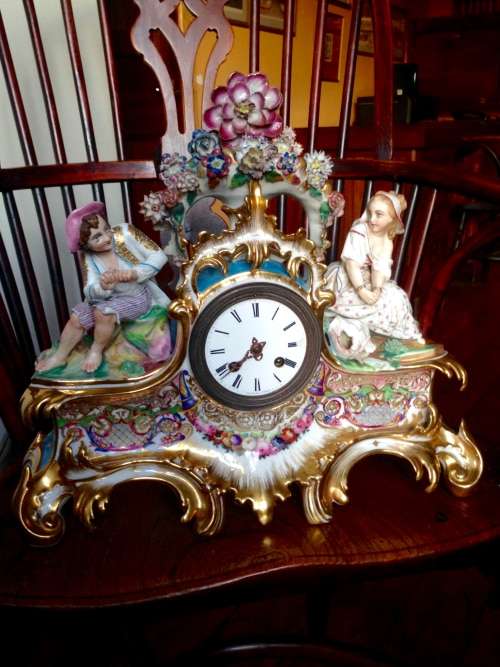 Bolviller, a Paris, mantle clock, 19th century