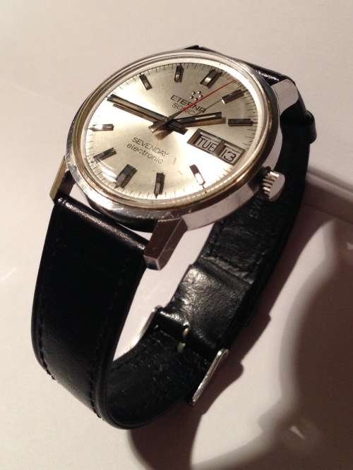 Eterna Sonic "Seven Day Electronic"  Swiss Made (Vintage, 1971 -1983)