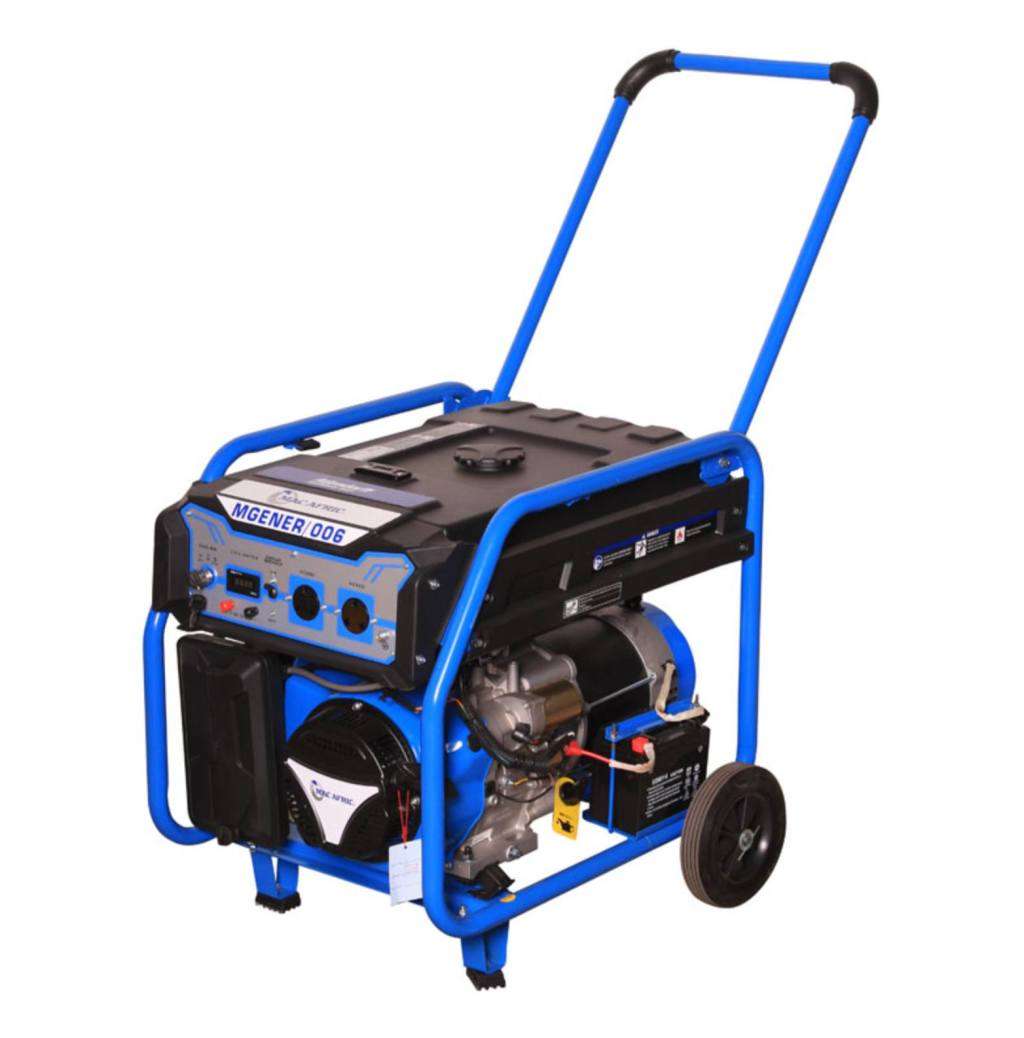 MAC AFRIC 6.5 kVA (5 KW) Standby Petrol Generator (with T.F.V meter)