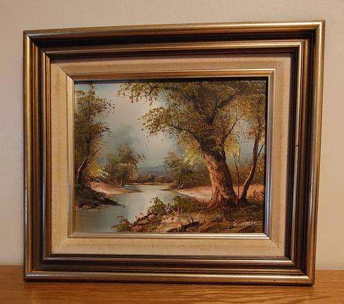 C INNES Vintage Oil Painting For Sale !!