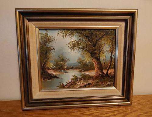 C INNES Vintage Oil Painting For Sale !!