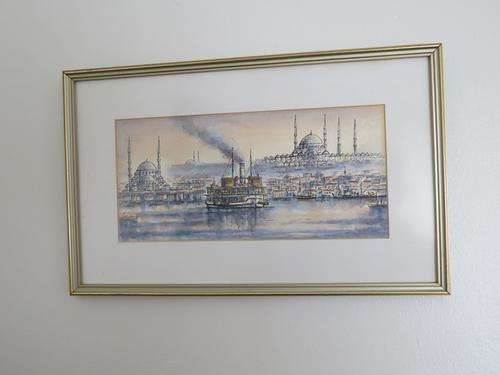 **** Beautiful Scene in water colours & ink ... CRAZY R1 START !!!