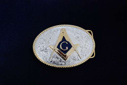 MASONIC BELT BUCKLE