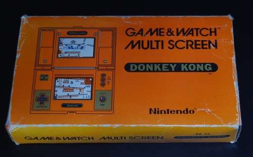 VINTAGE NINTENDO DONKEY KONG GAME & WATCH IN ORIGINAL PACKAGING
