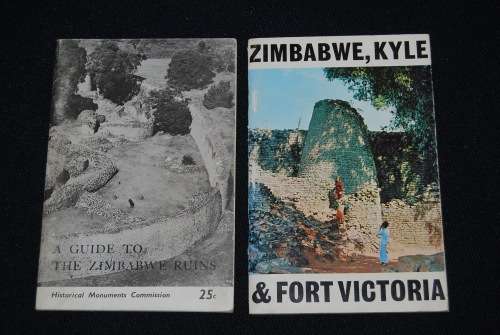 VINTAGE ZIMBABWE RUINS BOOKLETS X 2 1971/1972