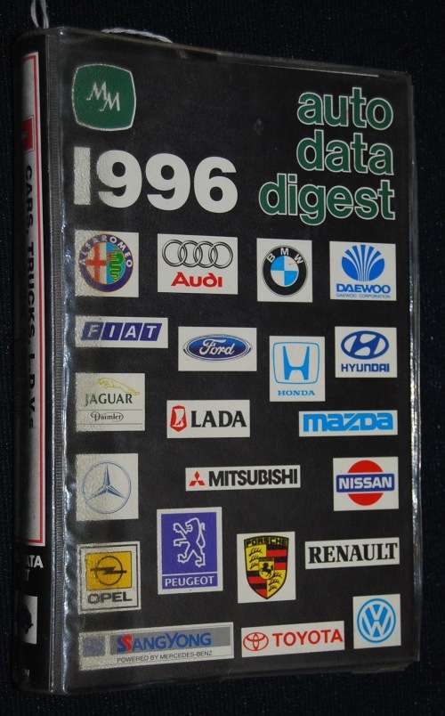 1996 AUTO DATA DIGEST