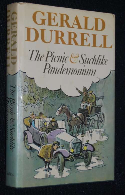 THE PICNIC & SUCHLIKE PANDEMONIUM BY GERALD DURRELL 1ST EDITION