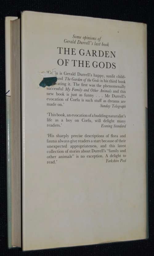 THE PICNIC & SUCHLIKE PANDEMONIUM BY GERALD DURRELL 1ST EDITION