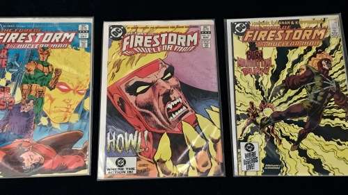 FIRESTORM COMICS X 3   NO. 14,12,33