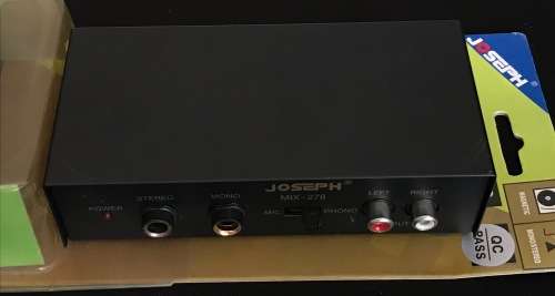 JOSEPH PHONO/MIC PRE-AMPLIFIER MIX 278